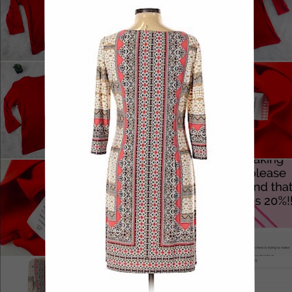 EUC London Times Collection Shift Dress Si…